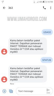 Cara Mengecek Sisa Kuota Only 4U Paket Internet Indosat IM3 ternyata tidak sanggup dicek lewat cara biasa Cara Mengecek Sisa Kuota Only 4U Paket Internet Indosat IM3
