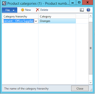 Screenshot of adding the Category hierarchy and the Category to see associated Product attributes.