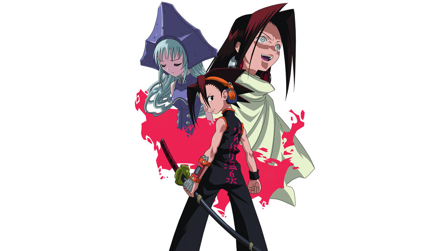 #3.3419, Shaman King, Yoh, Hao, Iron Maiden Jeanne, 4K Wallpaper iPhone