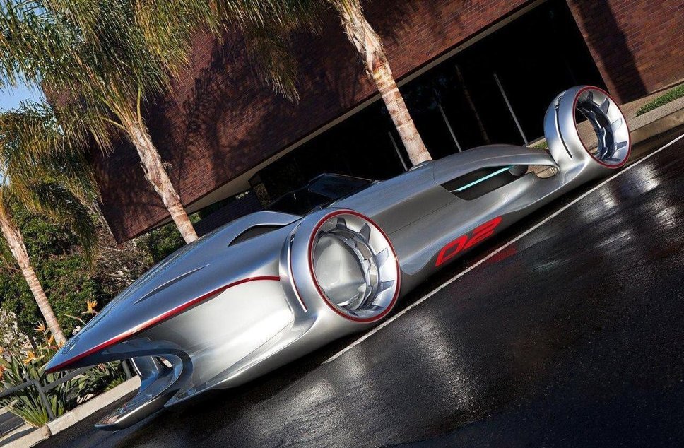 Mercedes silver arrow concept car #3