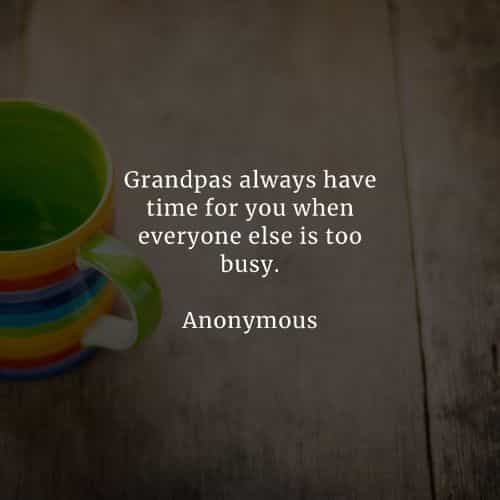 Grandparents quotes and sayings that warms the heart