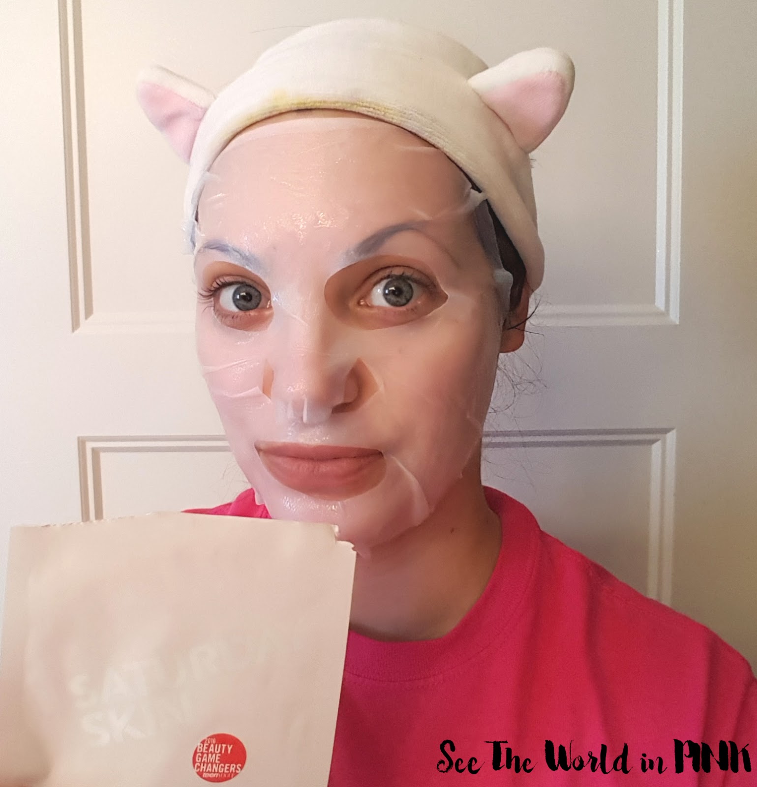 Mask Wednesday - Saturday Skin Spotlight Brightening Mask Try-on and Review! 