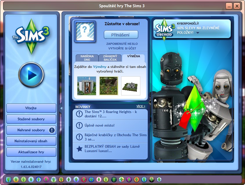 Jak nainstalovat The Sims 3 bez CD?