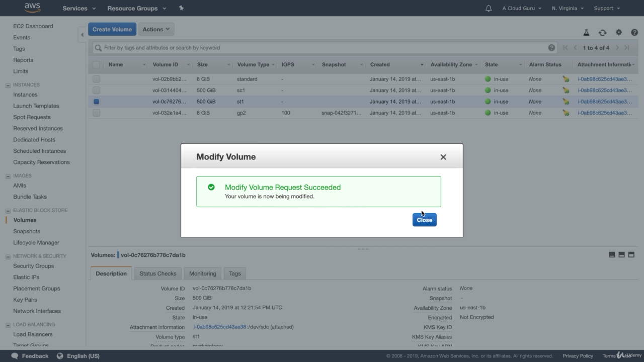 SAP BASIS MADE EASY How to change the EBS disk type