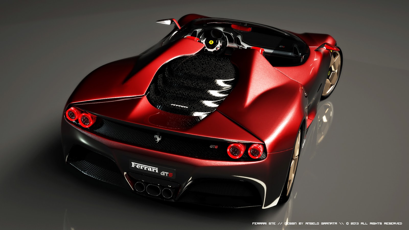 Ferrari GTE Spider rooteto