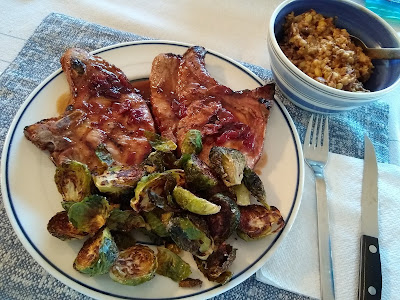 chops brussel oats sprouts except