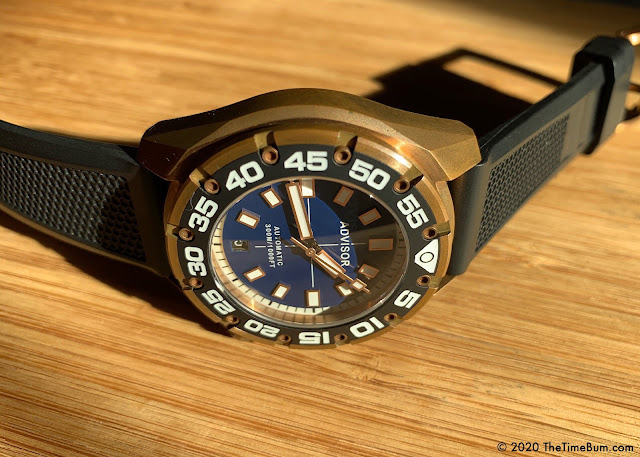 Advisor SUPA Diver bronze blue