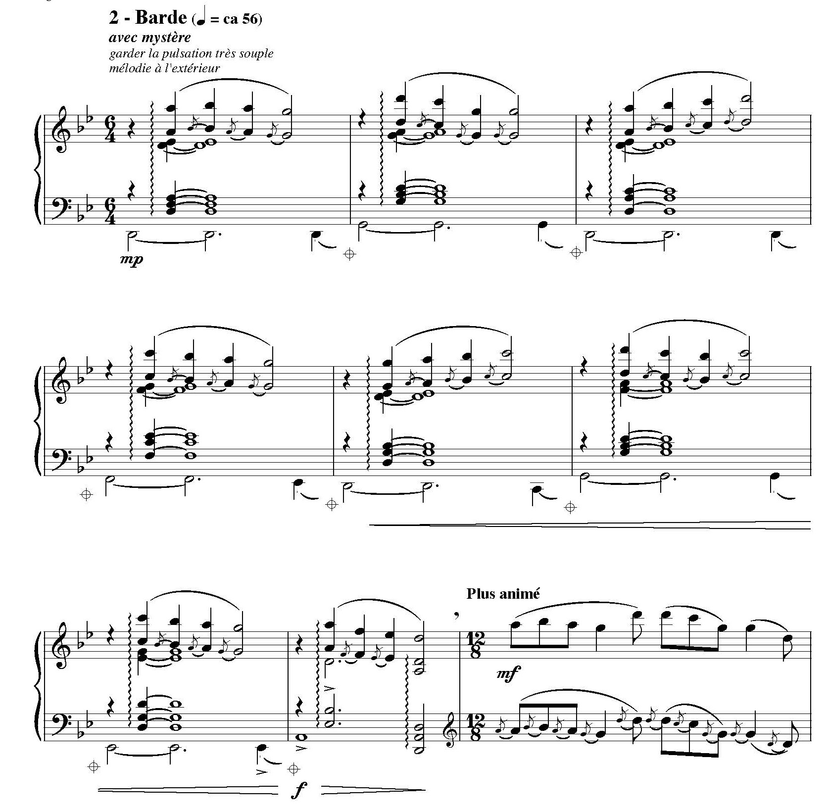 Antoine Ouellette SUITE CELTIQUE, POUR HARPE / PARTITION PDF