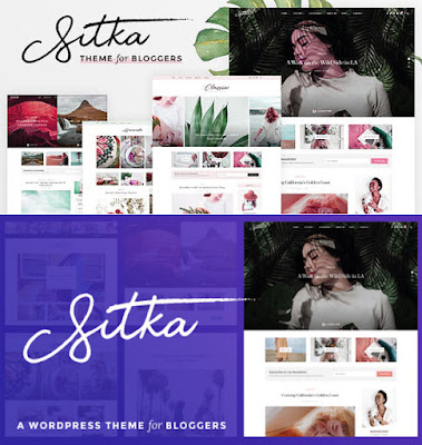 Sitka - Modern WordPress Blog Theme Free Download Nulled