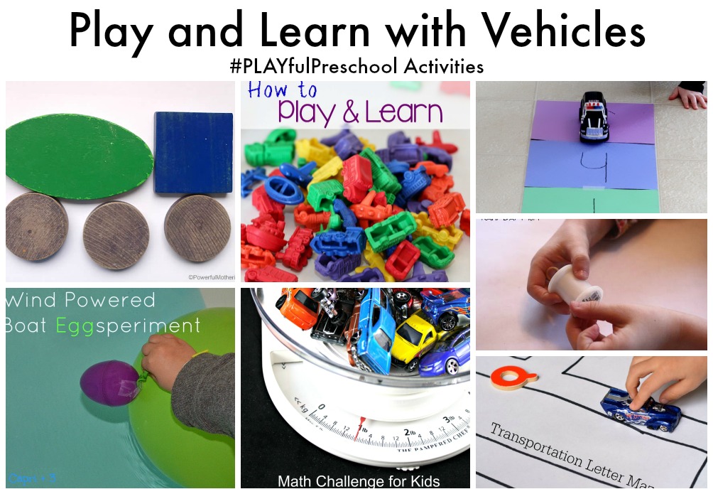 The Educators' Spin On It: Transportation Theme Preschool Unit  How 