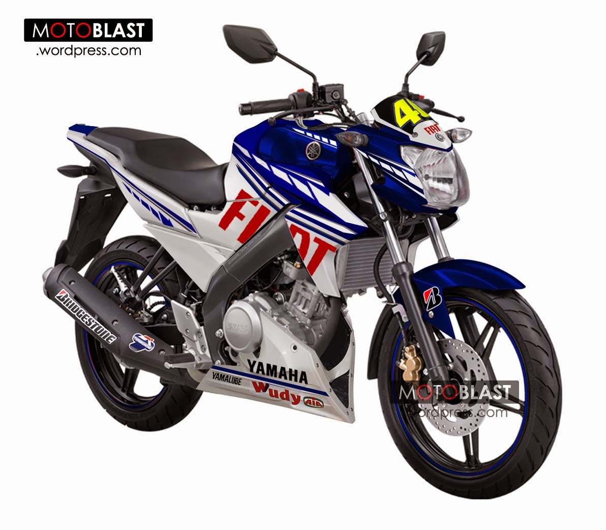 Foto Motor Yamaha Vixion KS Moto GP Livery
