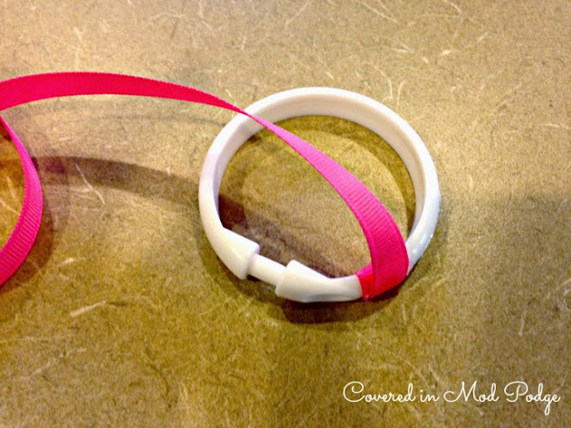 Covered in Mod Podge: Dancing Ribbon Rings Tutorial