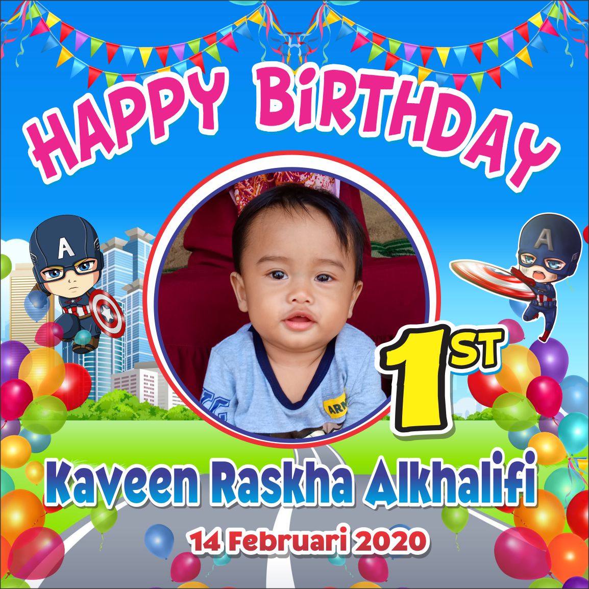 Koleksi Template Banner Ulang Tahun CDR Masvian Koleksi Template Banner Ulang Tahun CDR Masvian
