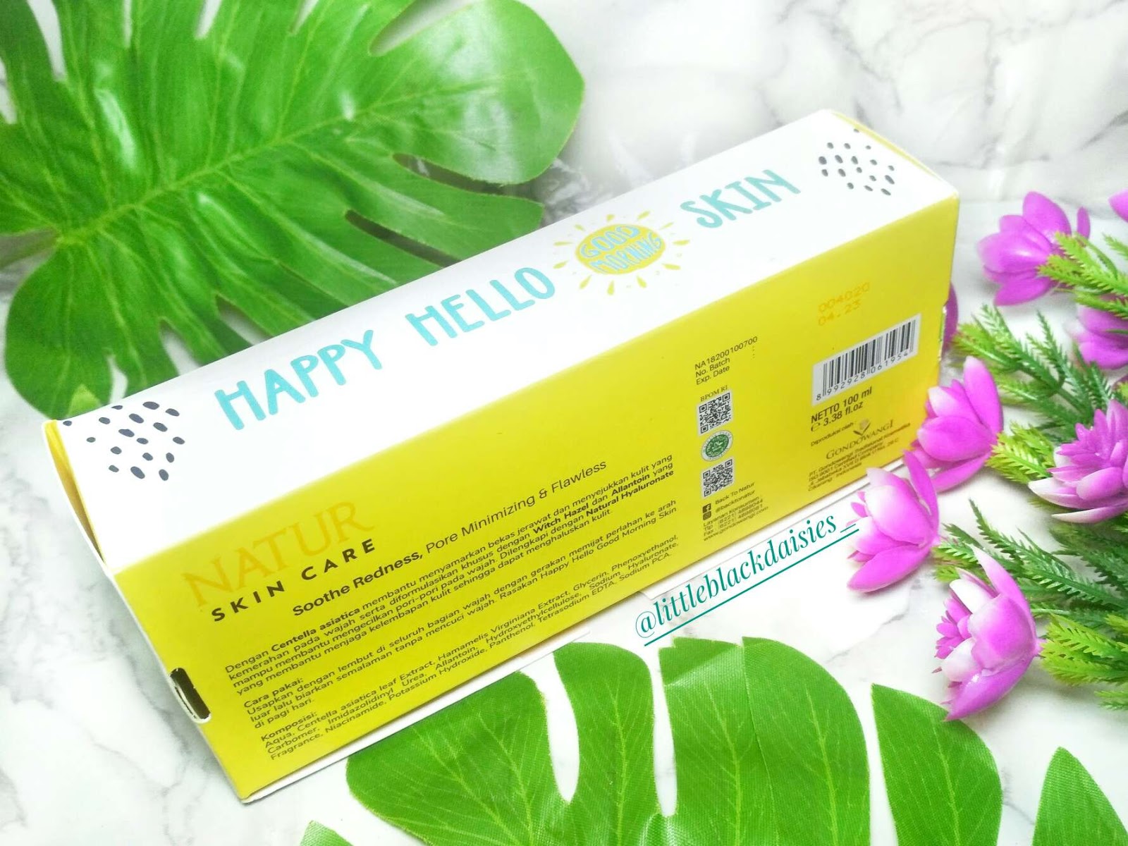 NATUR CICA & WITCH HAZEL SLEEPING MASK REVIEW Little Black Daisies