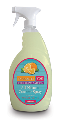 All Natural Counter Spray by Radiantly You