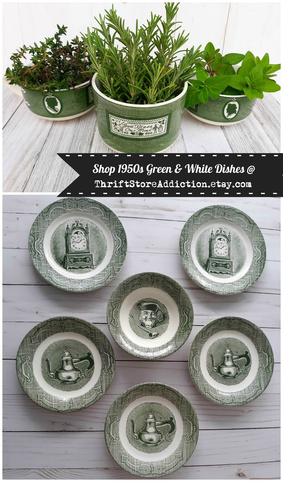 vintage dishes 