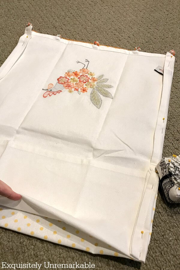Kitchen Towel Tote Bag DIY Exquisitely Unremarkable