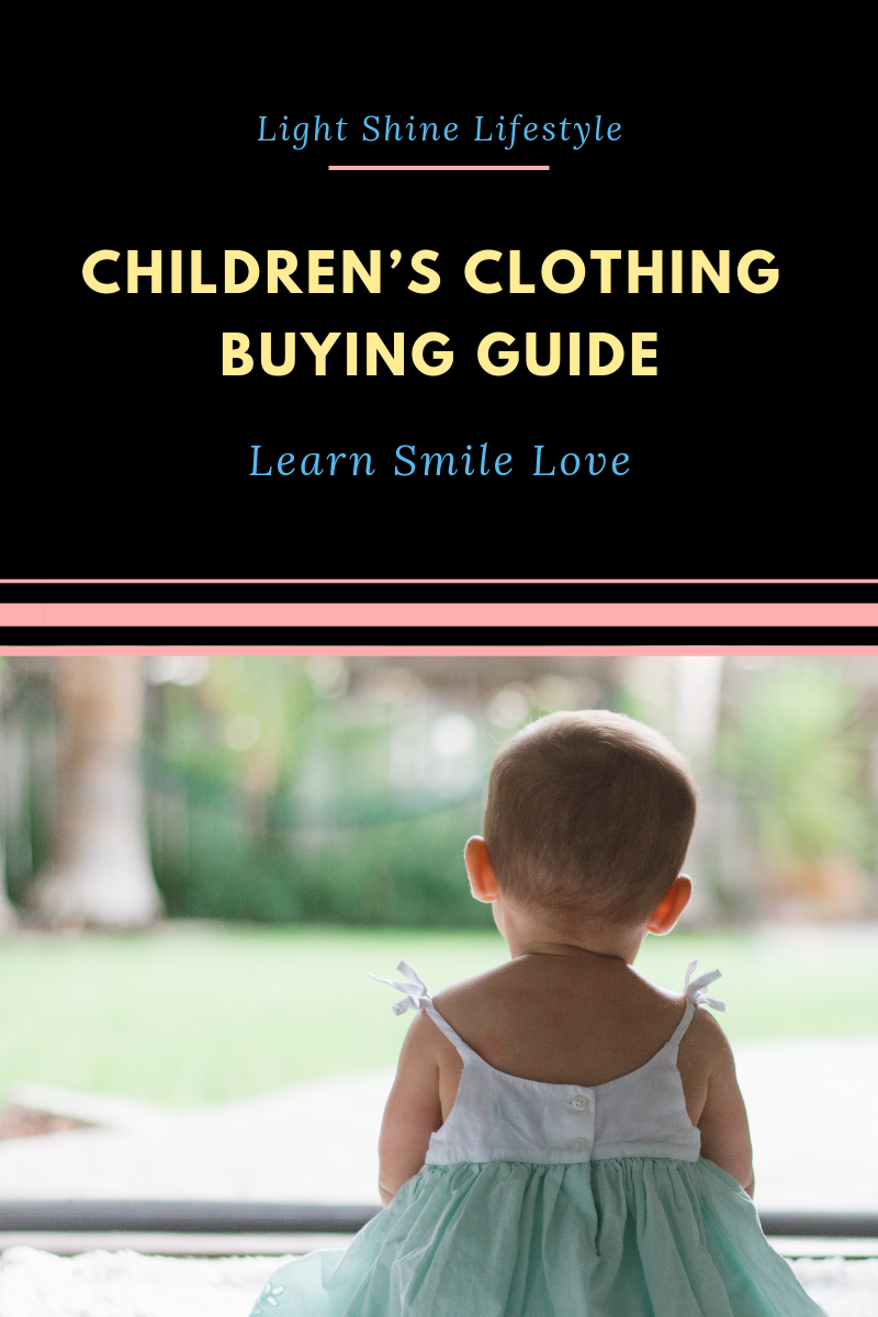 Children’s Clothing Buying Guide