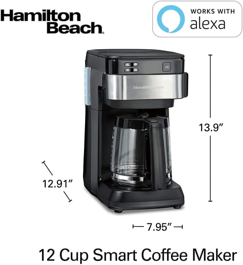 Hamilton Beach Works with Alexa Smart Coffee Maker