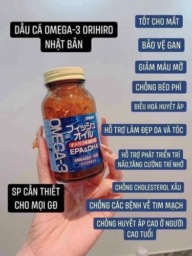 Dầu cá Omega3 Nhật Bản