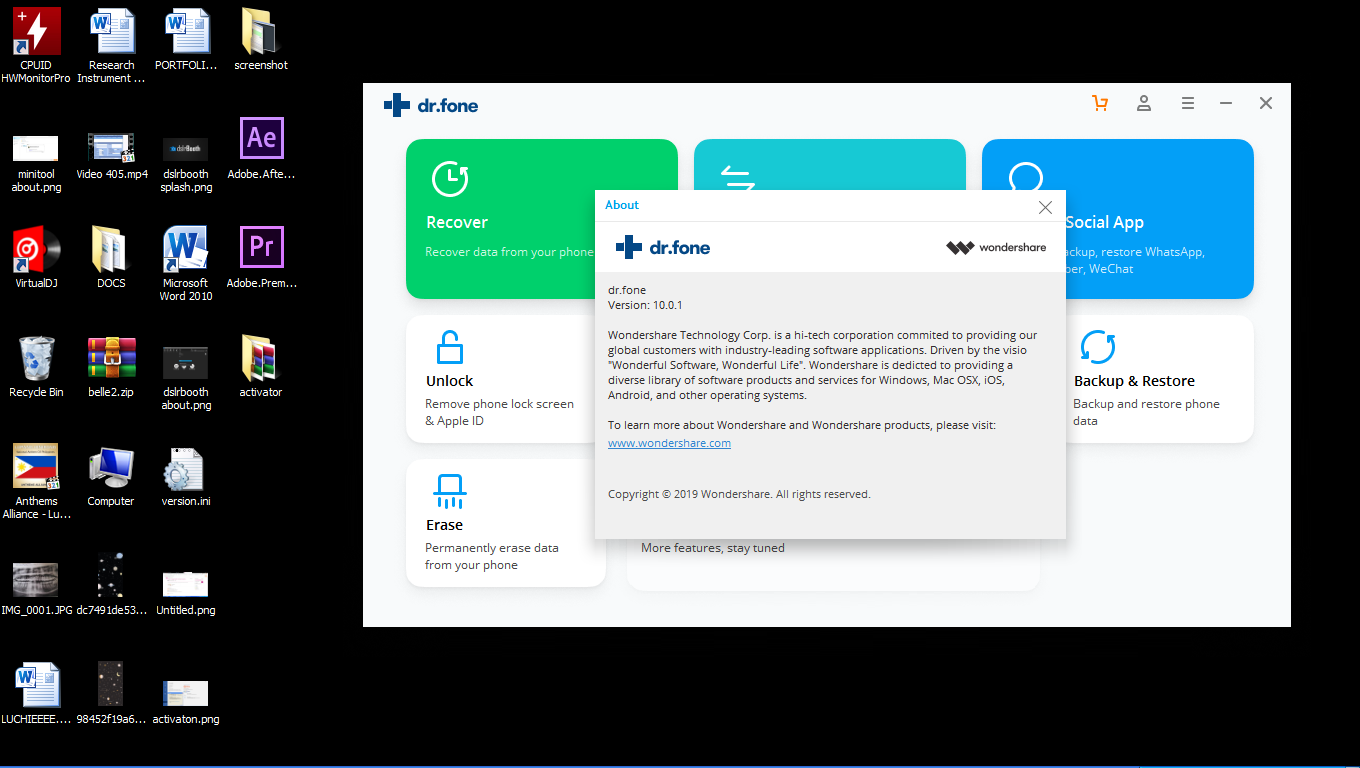wondershare dr.fone for android 5.5.0 wondershare dr.fone for android 5.5.0