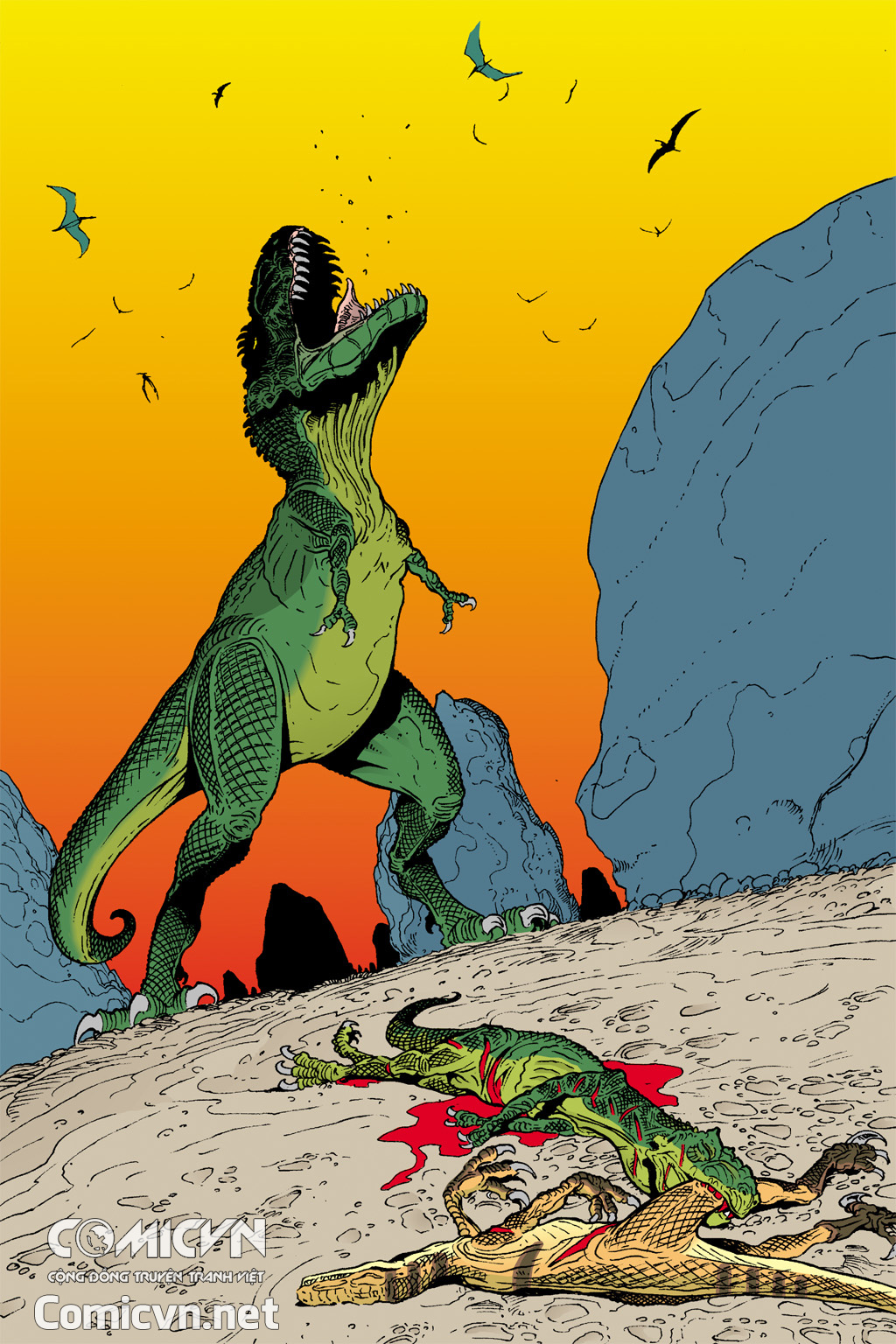 Age of Reptiles Omnibus Chap 3 - Next Chap 4