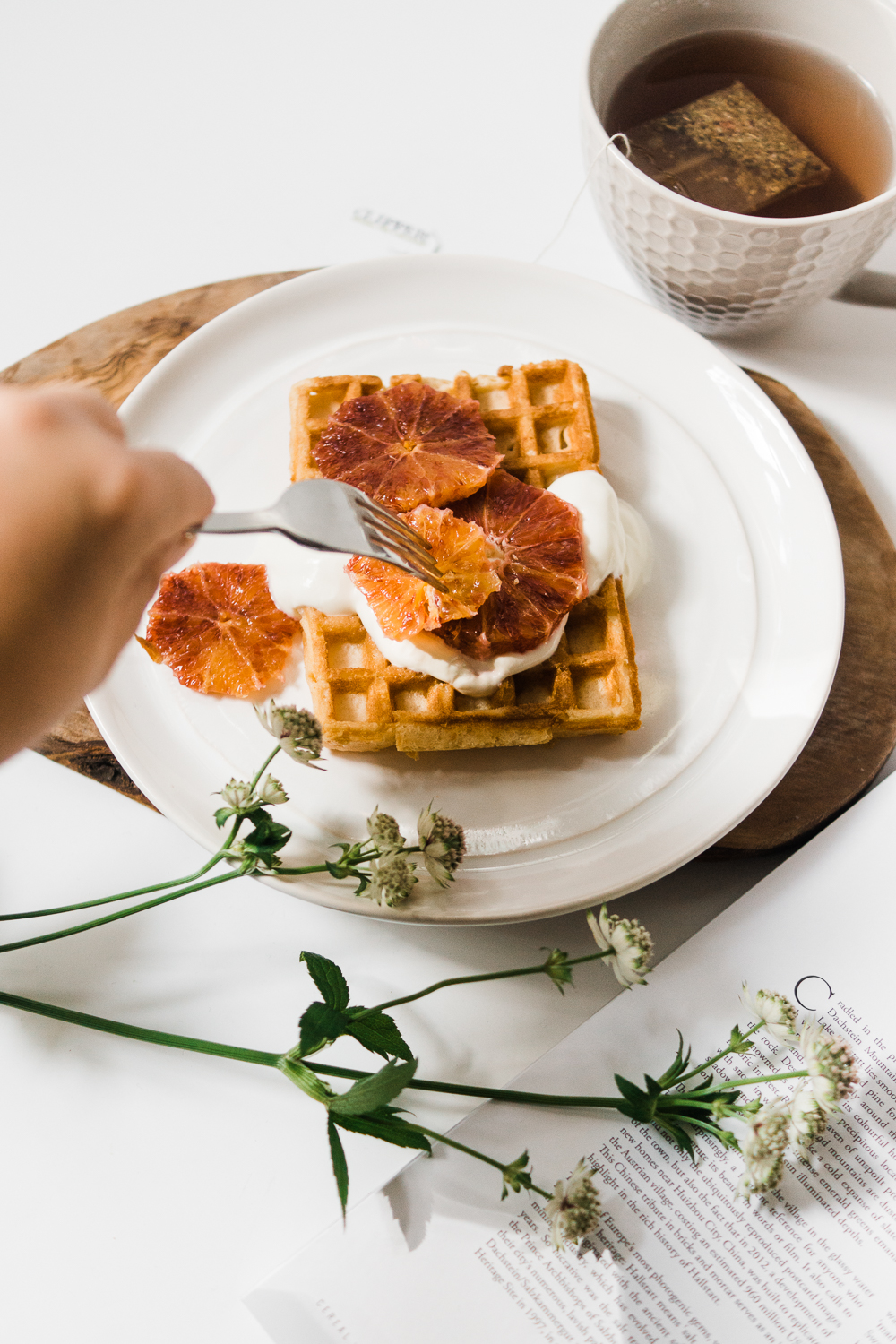 food-photography-blood-orange-waffles-recipe-gluten-free-Barely-There-Beauty-blog