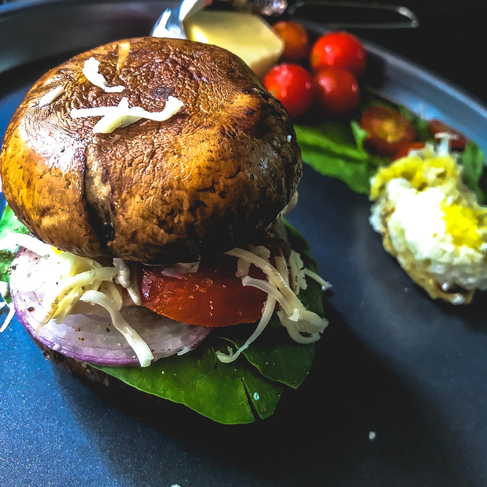 Myorganicfoodlife: Portobello Mushroom keto Burger