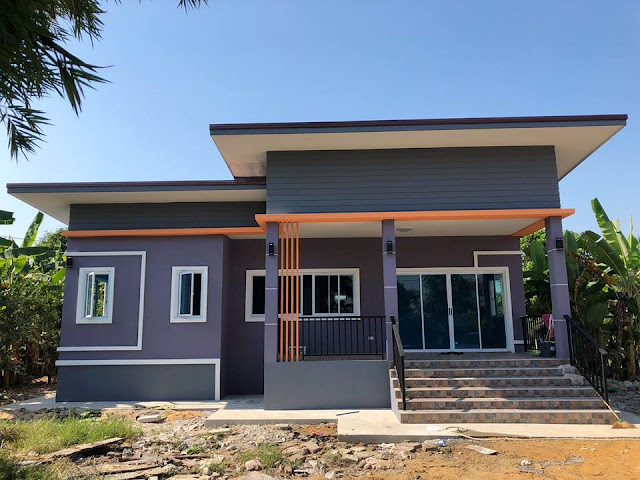 บ้านโมเดิร์นชั้นเดียว บ้านโมเดิร์นชั้นเดียว