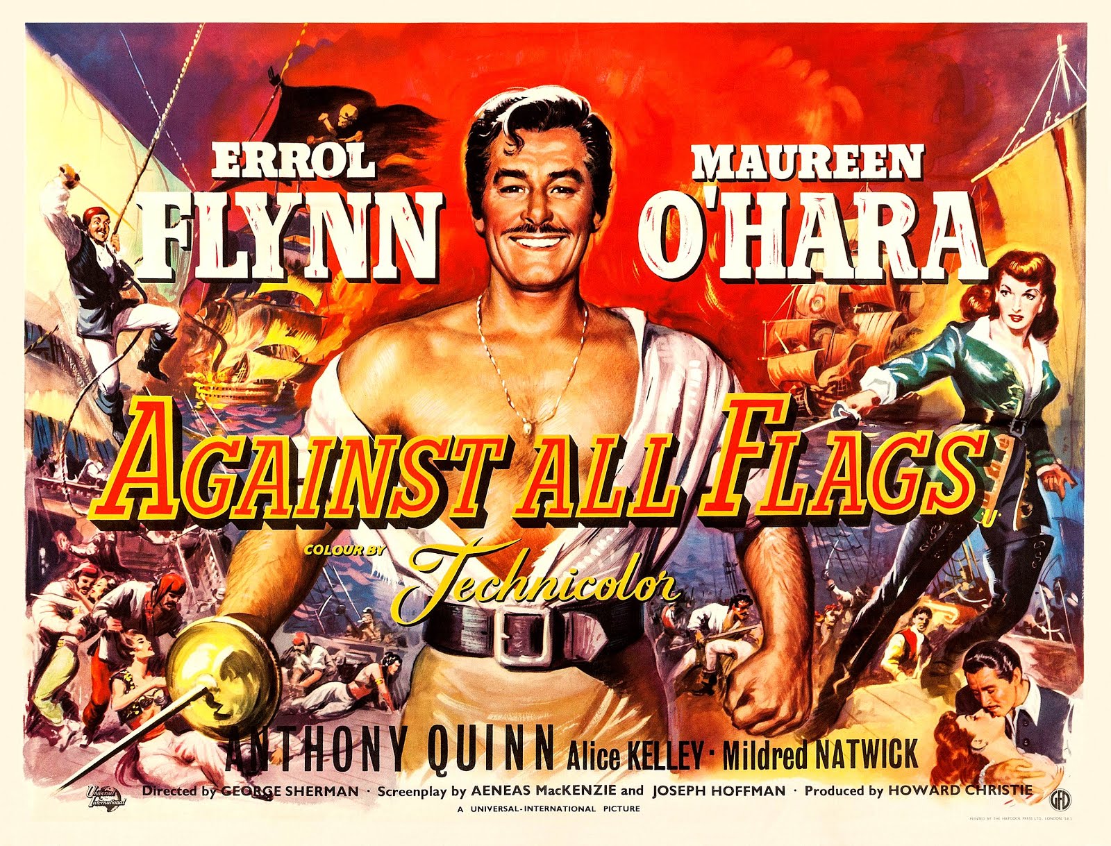 A l'abordage (1952) George Sherman / Douglas Sirk - Against all flags