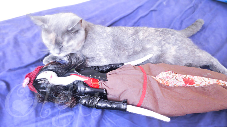 muñeca-tilda-cabeza-modificada-y-cazadora-de-cuero-tilda-doll-new-head-leather-jacket