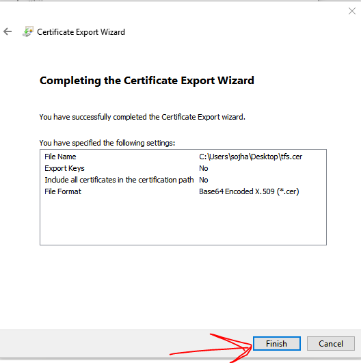 Programming Blog TFS GIT CertGetCertificateChain trust error CERT