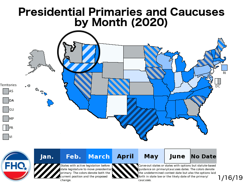Frontloading HQ Washington State House Passes March Presidential