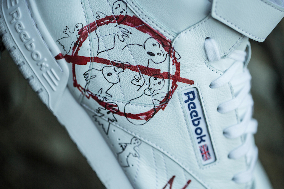 The Blot Says: BAIT Exclusive Stranger Things x Ghostbusters Ex-O-Fit Clean Hi Reebok Sneakers