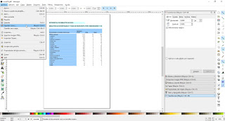 Scribus - Tema 38 - Importación de una hoja de cálculo