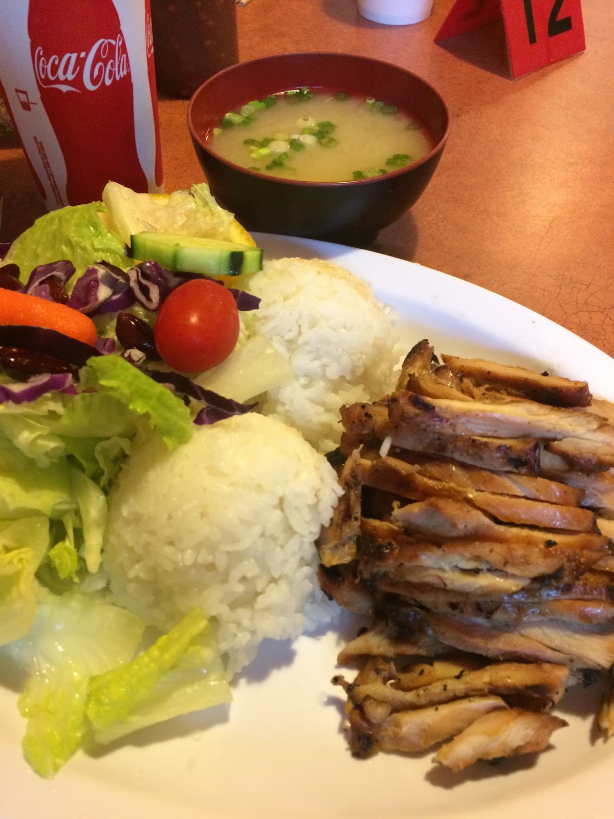 Weyer's lunch? November 2 Asia Ginger Teriyaki 5