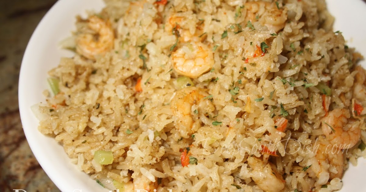 Deep South Dish Cajun Shrimp Pilau (Pilaf) Rice Cooker