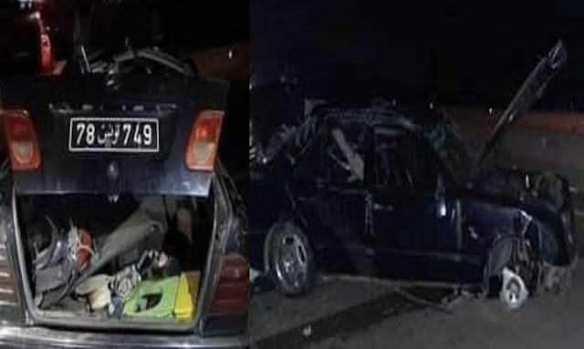  حادث مرور أليم لـ 4 تونسيين في الطريق السريعة عنابة الجزائر