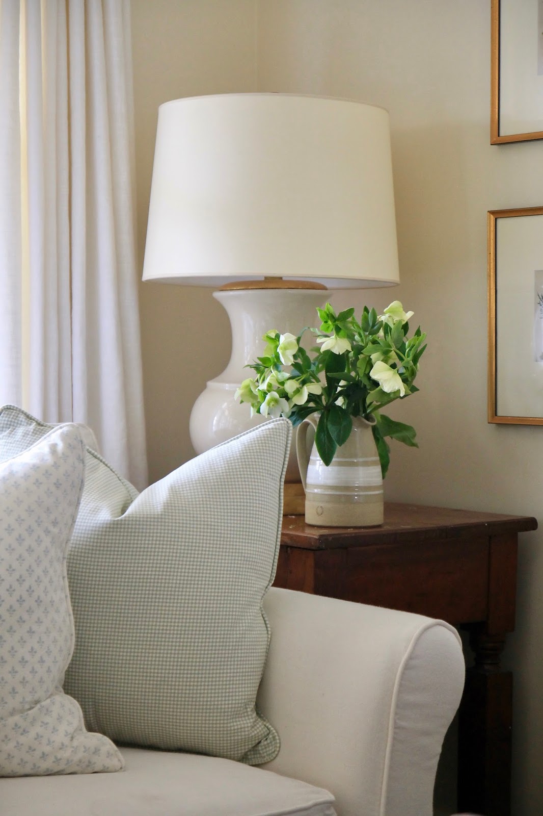 Jenny Steffens Hobick School House Blue Block Print Collection