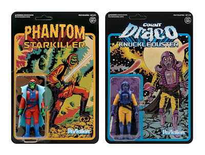 San Diego Comic-Con 2020 Exclusive Phantom Starkiller & Count Draco Knuckleduster ReAction Figures by Killer Bootlegs x Super7
