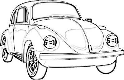 Sketsa gambar mobil yang mudah Sketsa gambar mobil yang mudah