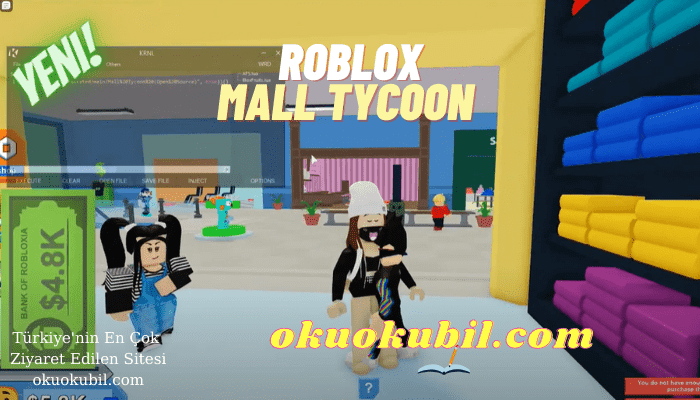 Roblox Mall Tycoon Script Hilesi Yeni Kotlar İndir Mart 2021