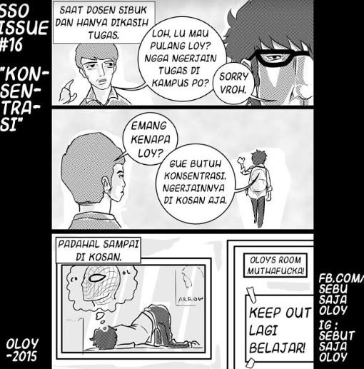 15 Komik Lucu 'Derita Mahasiswa' Ini Bikin Ketawa Sampai 