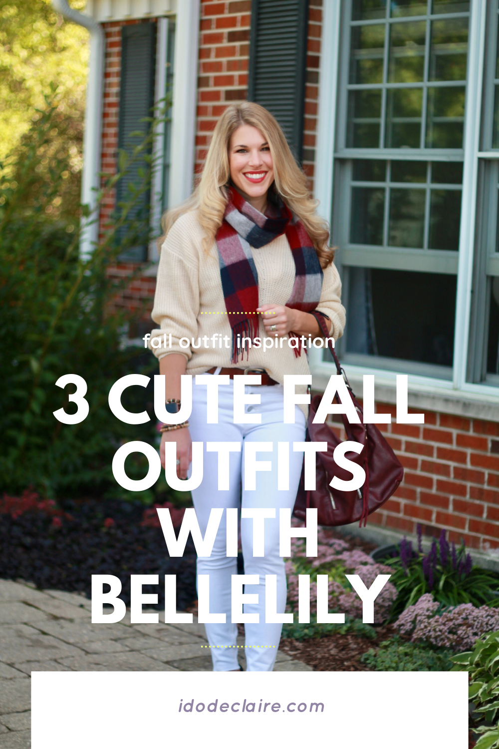 3 Cute & Casual Fall Outfits with Bellelily I do deClaire