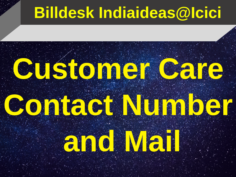 Einfobuddy Billdesk Indiaideas Icici Customer Care Complaint