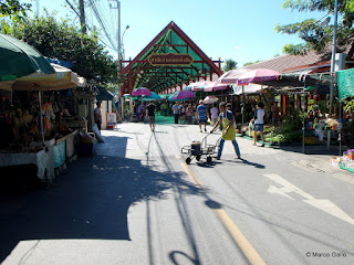 MERCADO FLOTANTE TALING CHAN, BANGKOK. TAILANDIA