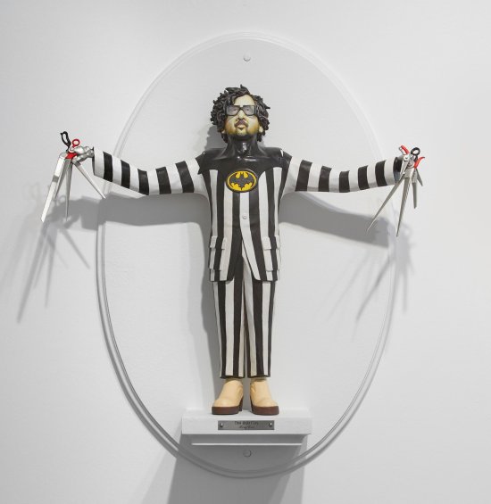 Mike Leavitt esculturas diretores famosos e suas obras primas king cuts filmes cinema divertido curioso humor caricatura bonecos