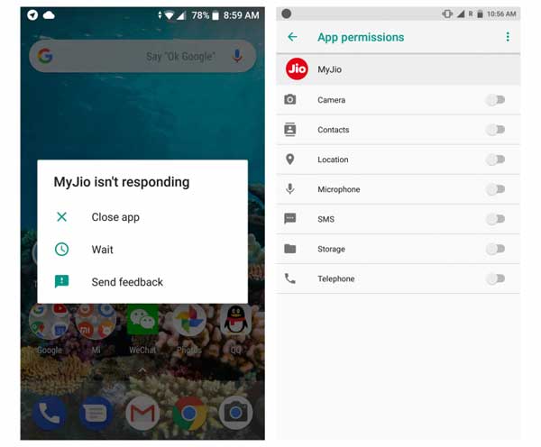Dialer App Not Responding on Mi A1 After Oreo Update 