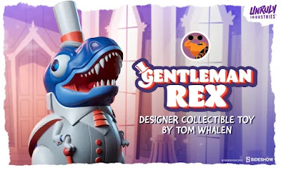 San Diego Comic-Con 2020 First Look: Tom Whalen’s New Dinosaur Themed Designer Vinyl Figures by Unruly Industries x Sideshow